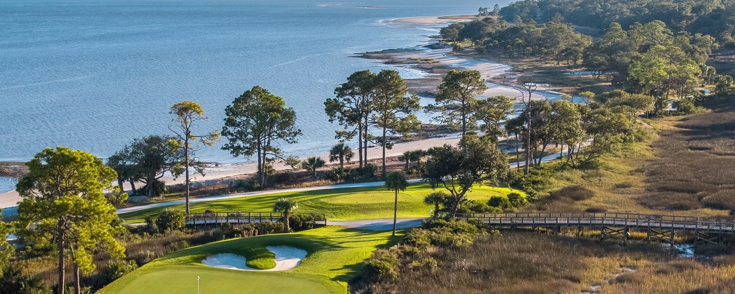 Haig Point Golf Club overlooking the marsh, Daufuskie Island